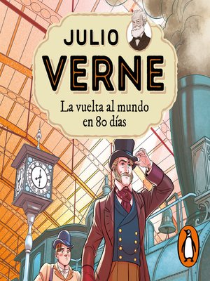 cover image of Julio Verne--La vuelta al mundo en 80 días (edición actualizada, ilustrada y adaptada)